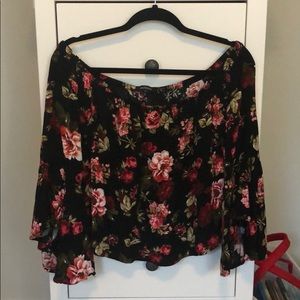 Ambiance Off the Shoulder Floral Top